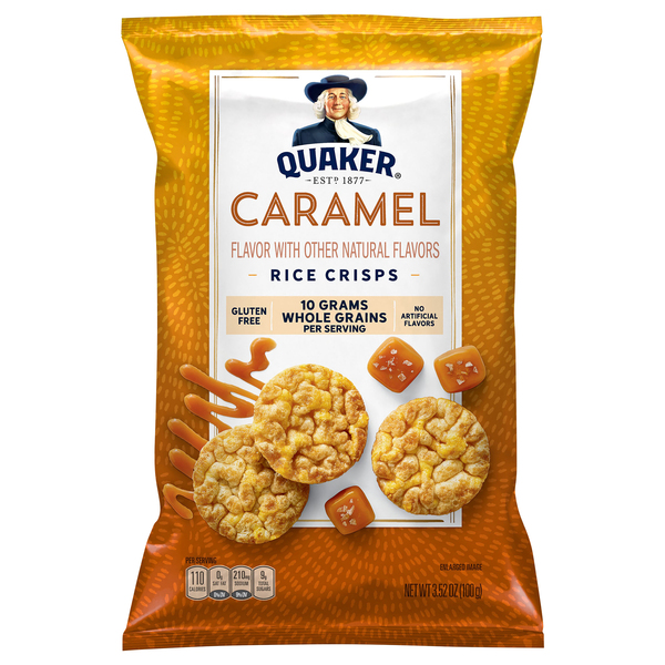 Quaker Rice Crisps Caramel Corn