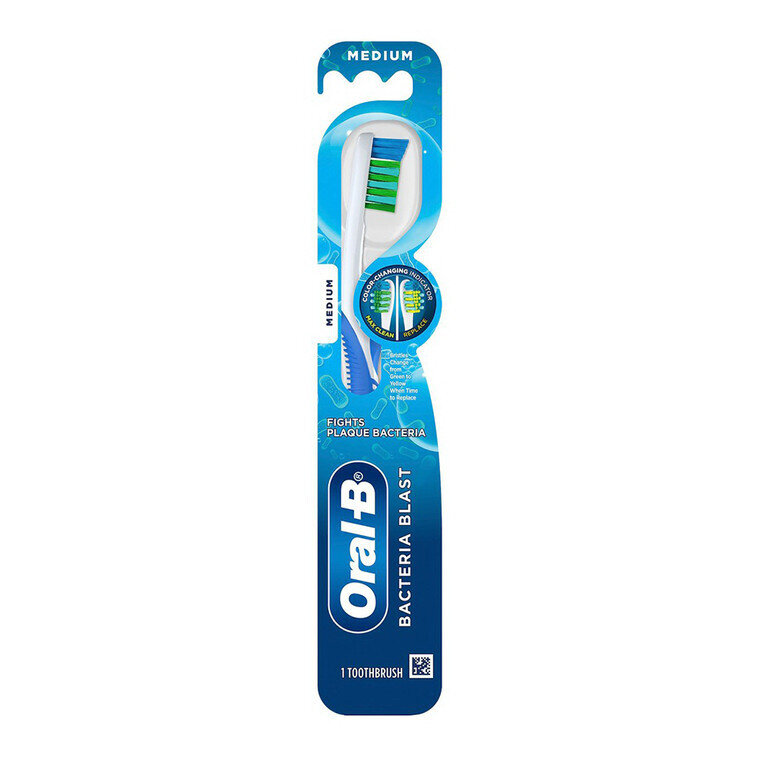 Oral-B Advantage Complete Bacteria Blast Toothbrush, Medium