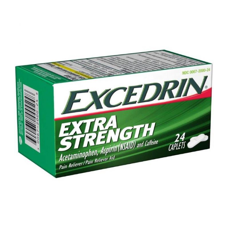 Excedrin Pain Reliever/Pain Reliever Aid, Extra Strength, Caplets