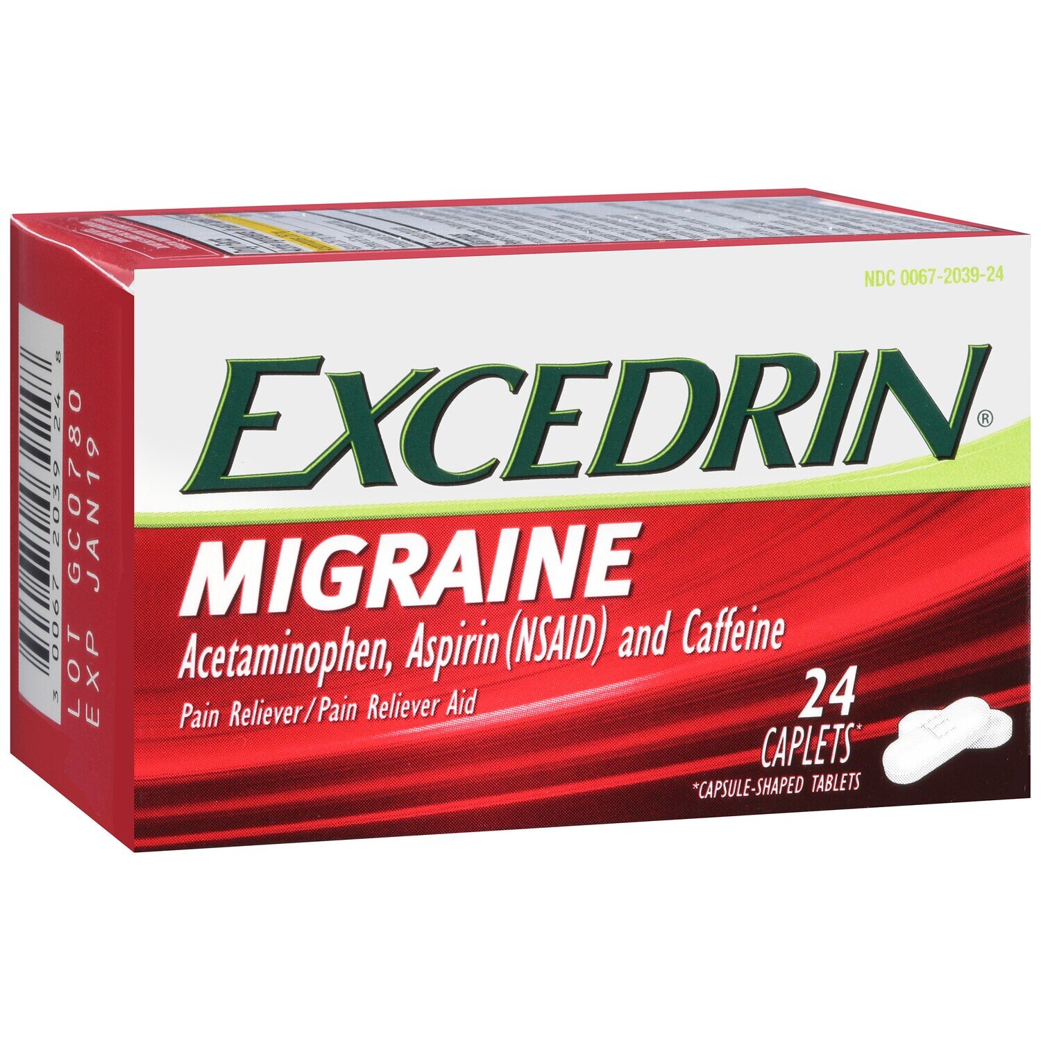 Excedrin Migraine Pain Relief Caplets