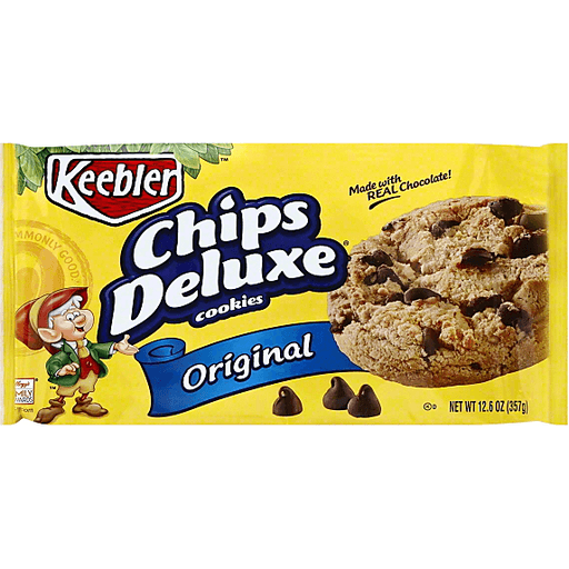 Keebler Chips Deluxe Original Cookies 12.6 Oz. Pack