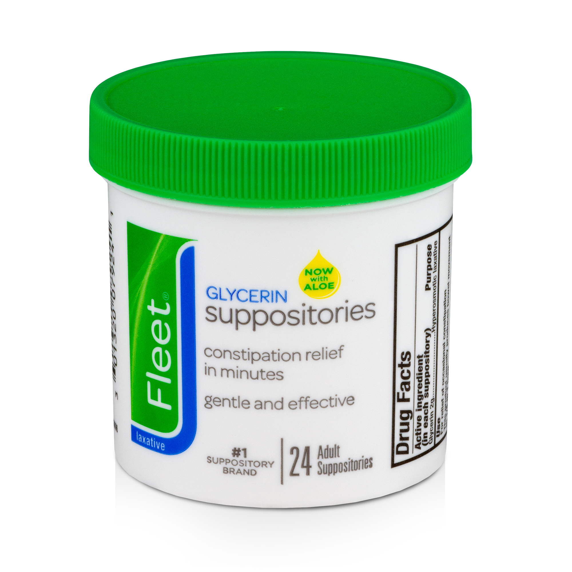 Fleet Laxative Glycerin Suppositories For Adult Constipation