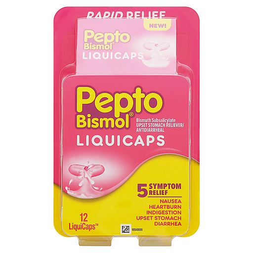 Pepto Bismol Rapid Relief, Liquicaps