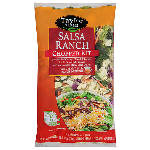 Taylor Farms Salsa Ranch Chopped Salad Kit Bag
