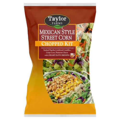 Taylor Farms Mexican Style Street Corn Chopped Salad Kit