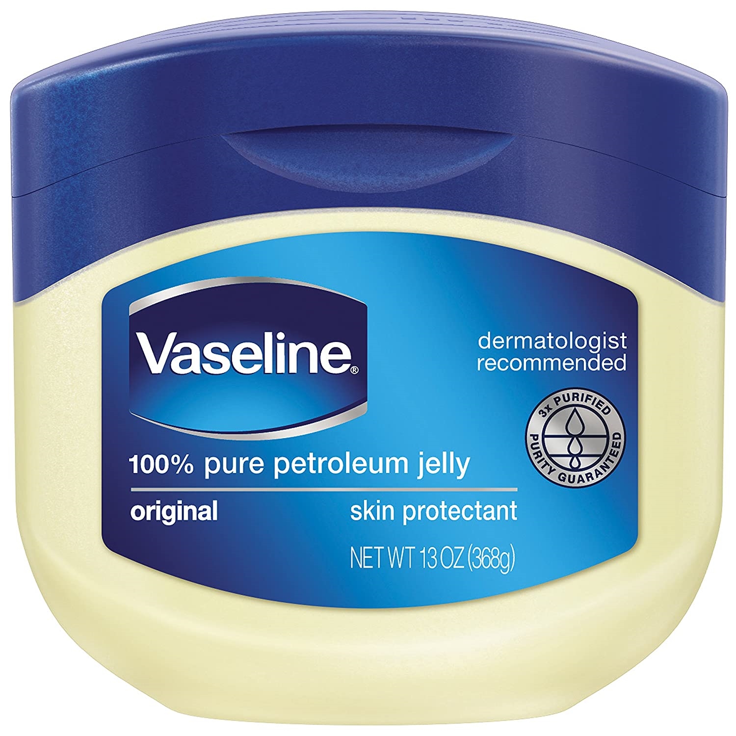 Vaseline Original 100% Pure Petroleum Jelly Skin Protectant - 13oz