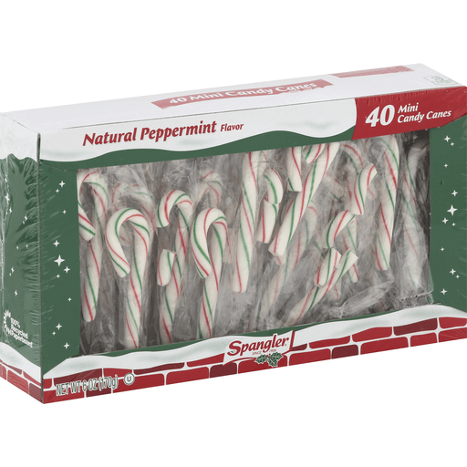 Spangler Candy Canes, Peppermint Flavor, Mini