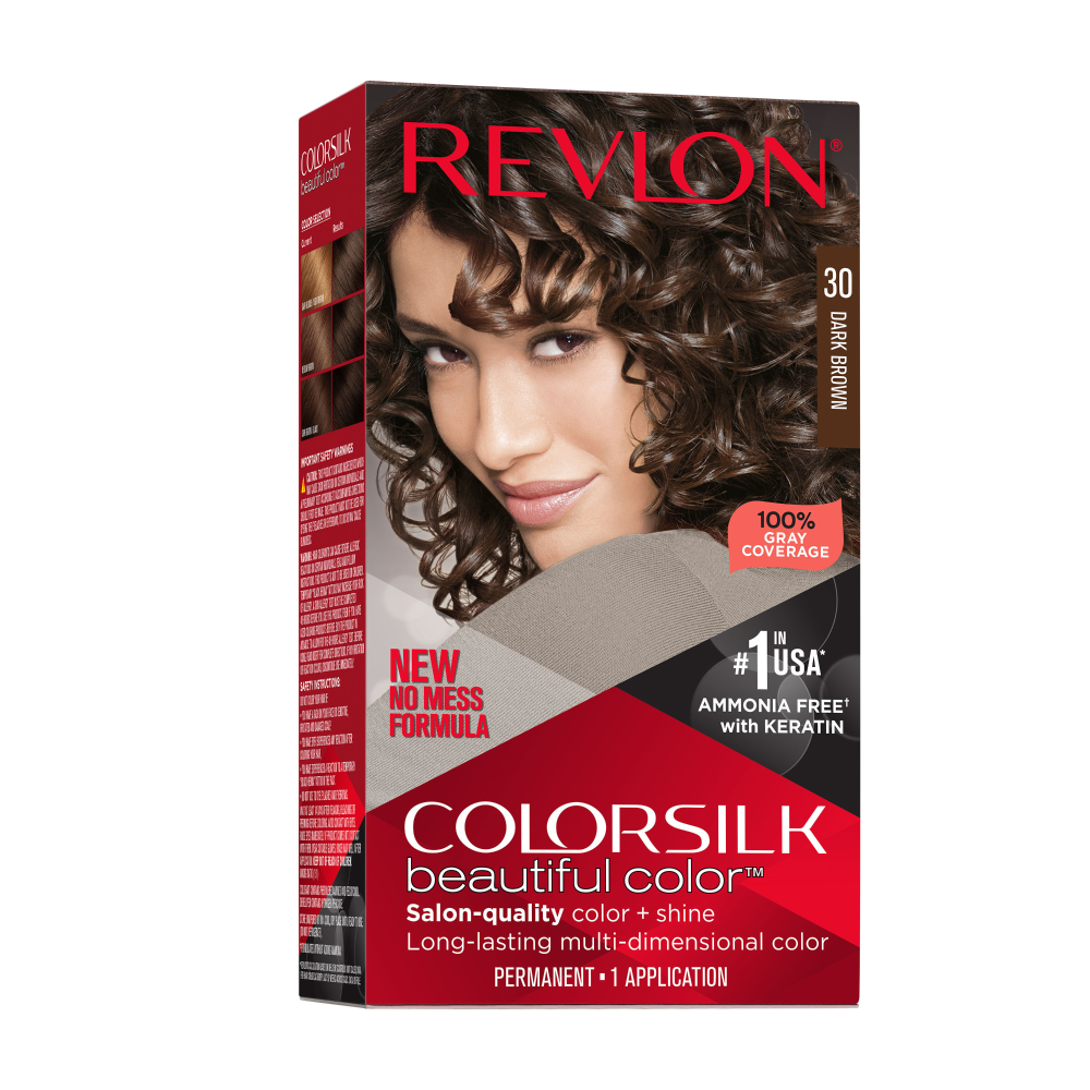 Revlon Beautiful Color Permanent Hair Color, Dark Brown