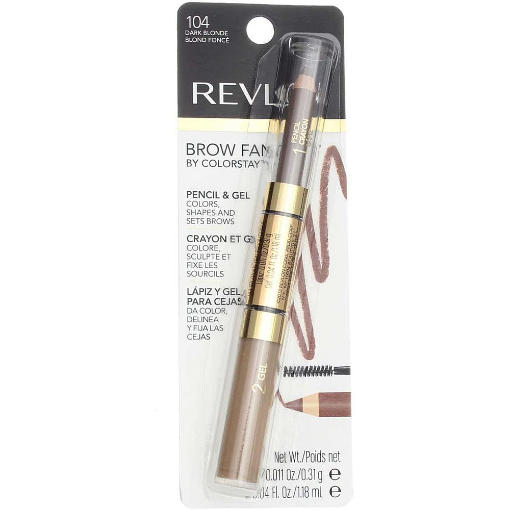 Revlon Brow Fantasy Pencil & Gel - Dark Blonde 104