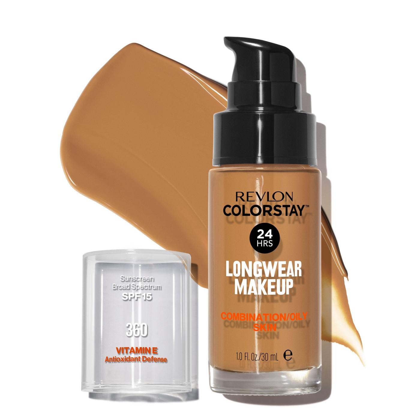 Revlon ColorStay Makeup Foundation For Combination/Oily Skin 360 Golden Caramel