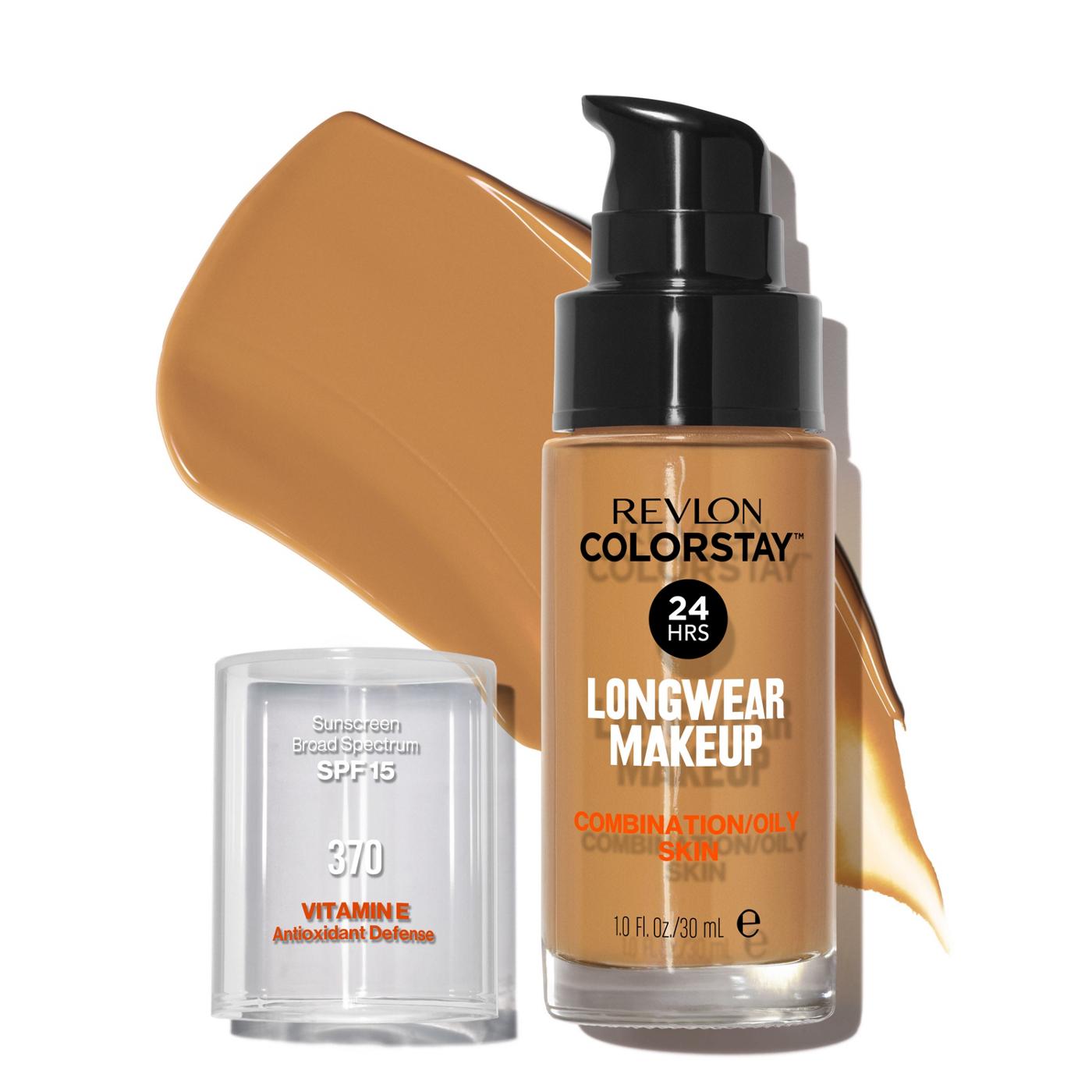 Revlon ColorStay Makeup Foundation For Combination/Oily Skin 370 Toast
