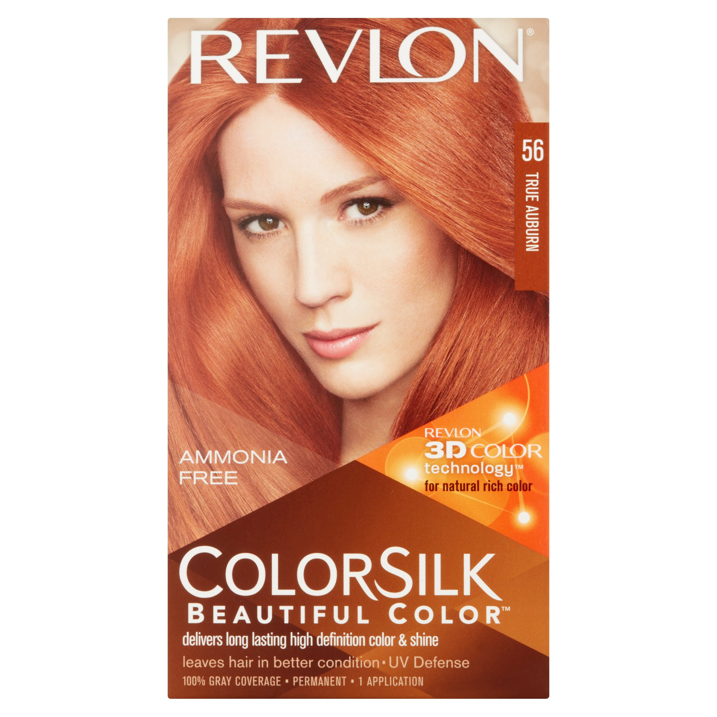 Revlon ColorSilk Haircolor, True Auburn