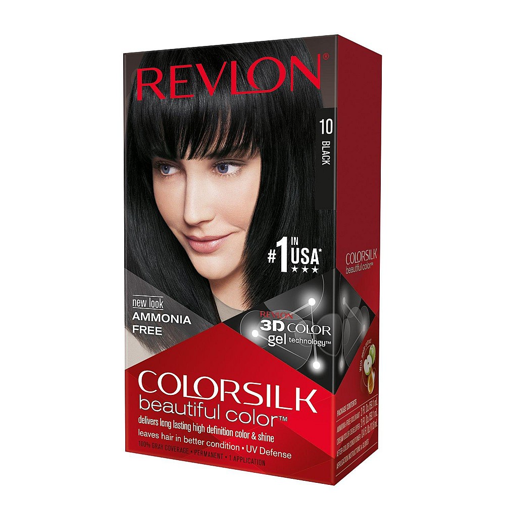 Colorsilk Beautiful 10 Black Permanent Hair