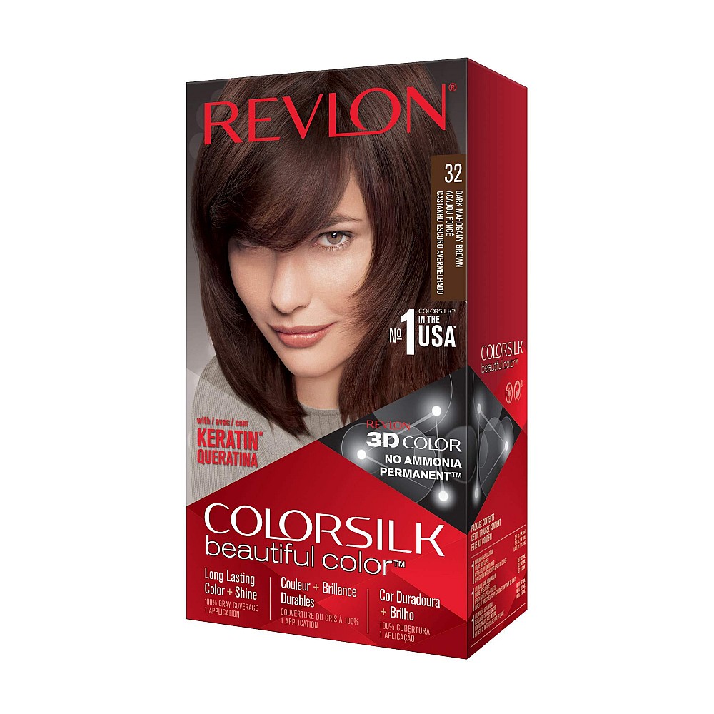 Colorsilk Revlon Beautiful Hair Colour - 32 Dark Mahogany Brown