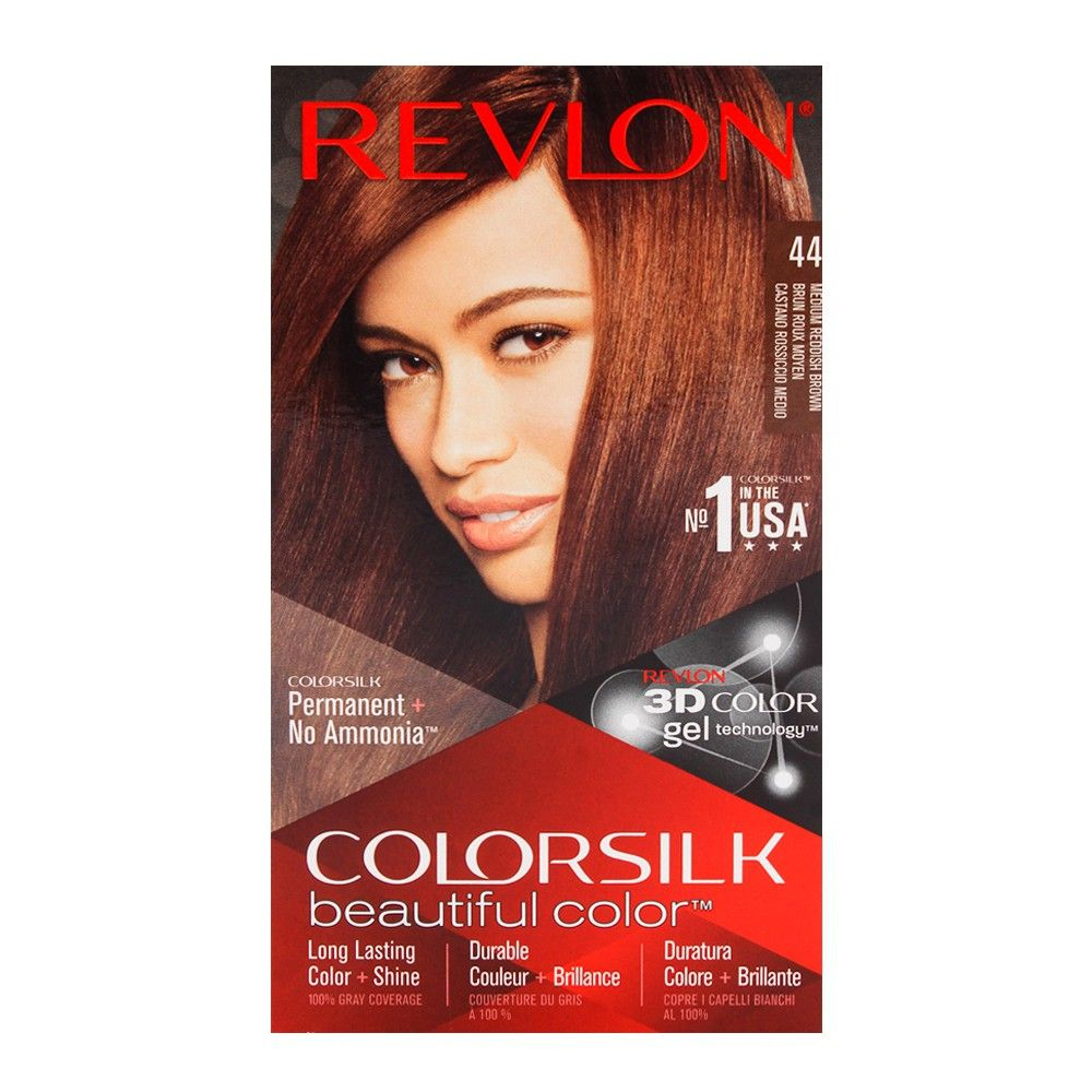 Revlon Color Silk 44 Medium Reddish Brown