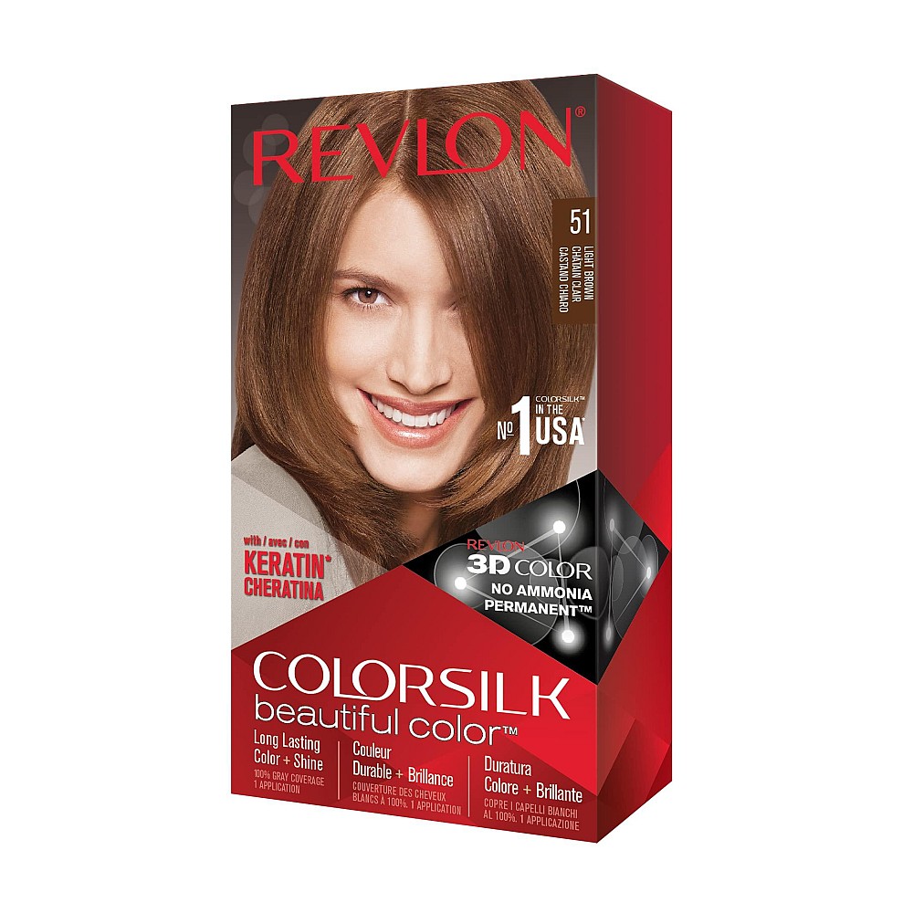 Colorsilk Beautiful Permanent Light Brown 51