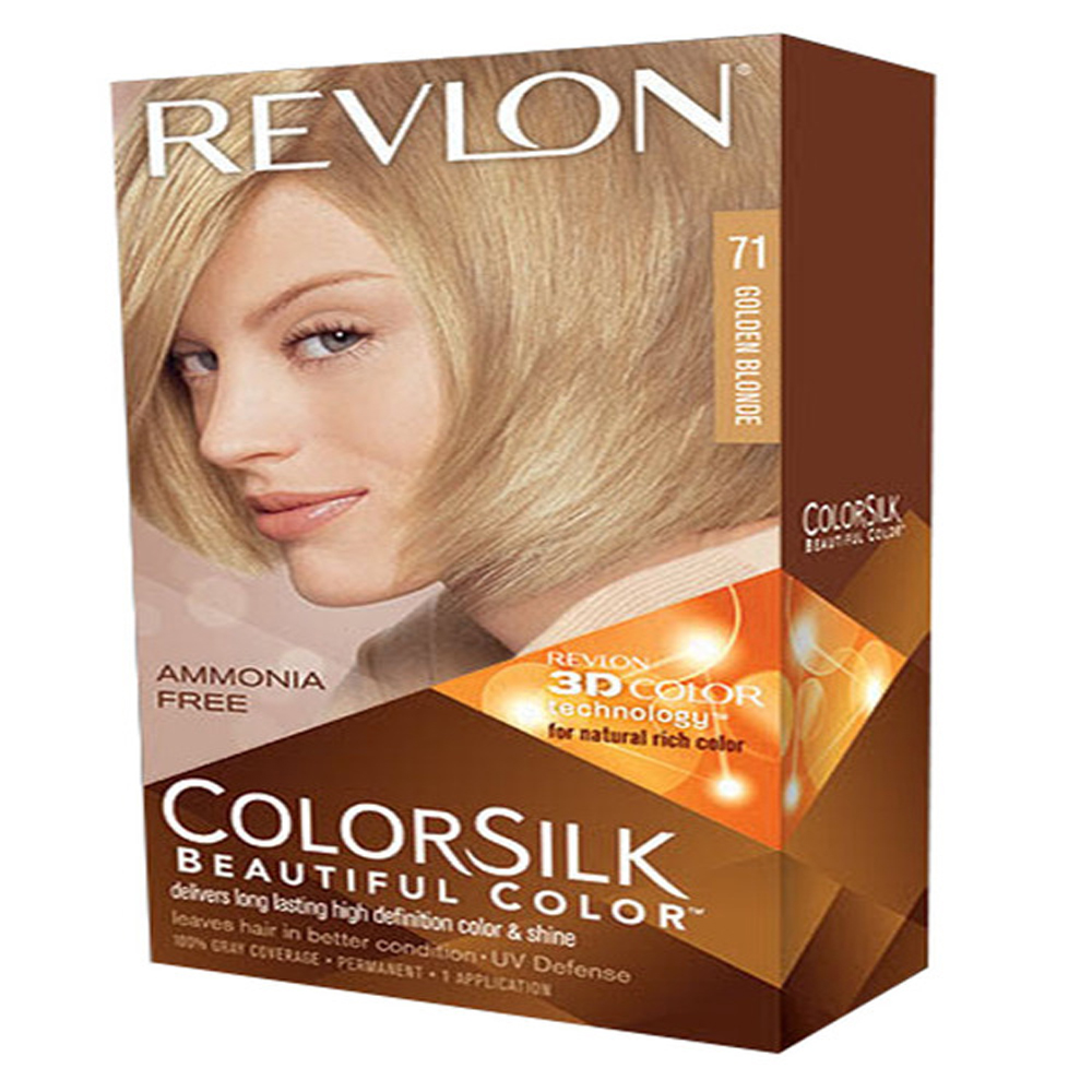 Colorsilk Revlon 7G Golden Blonde Permanent Hair