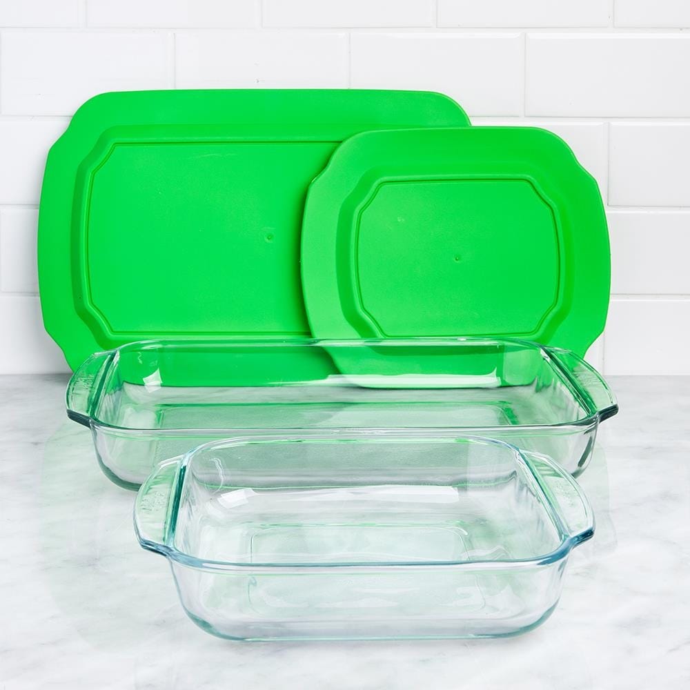 Libbey Baker's Basics Glass Bakeware Combo - Set Of 4