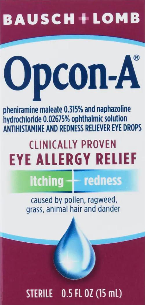 Bausch & Lomb Opcon-A Eye Allergy Relief Drops