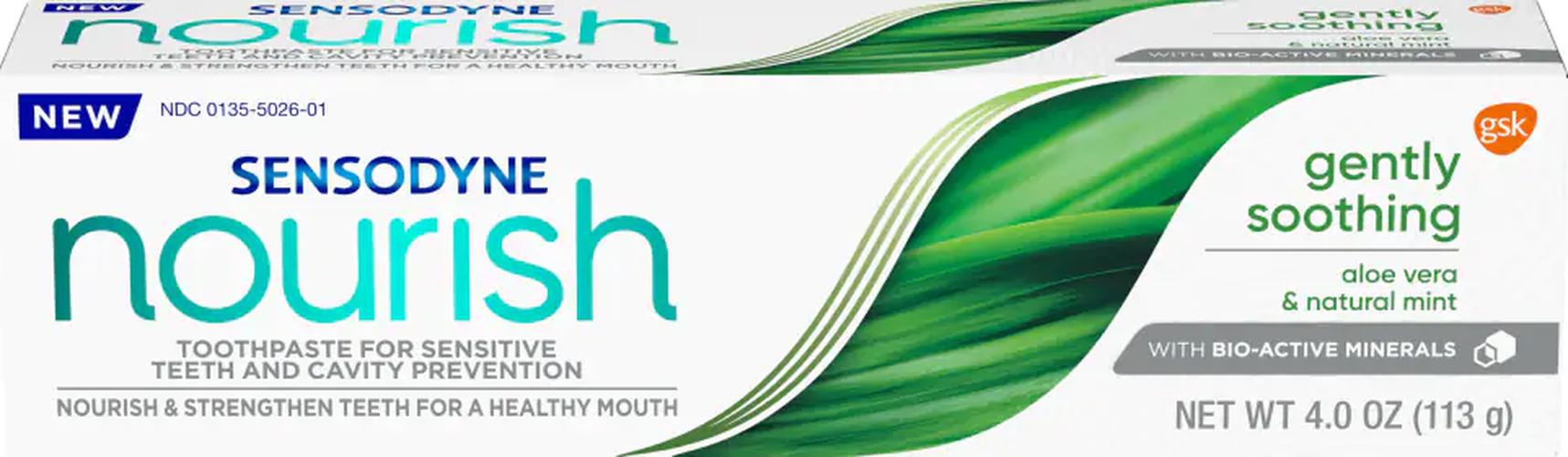 Sensodyne Nourishing Gently Soothing Toothpaste 4 Oz
