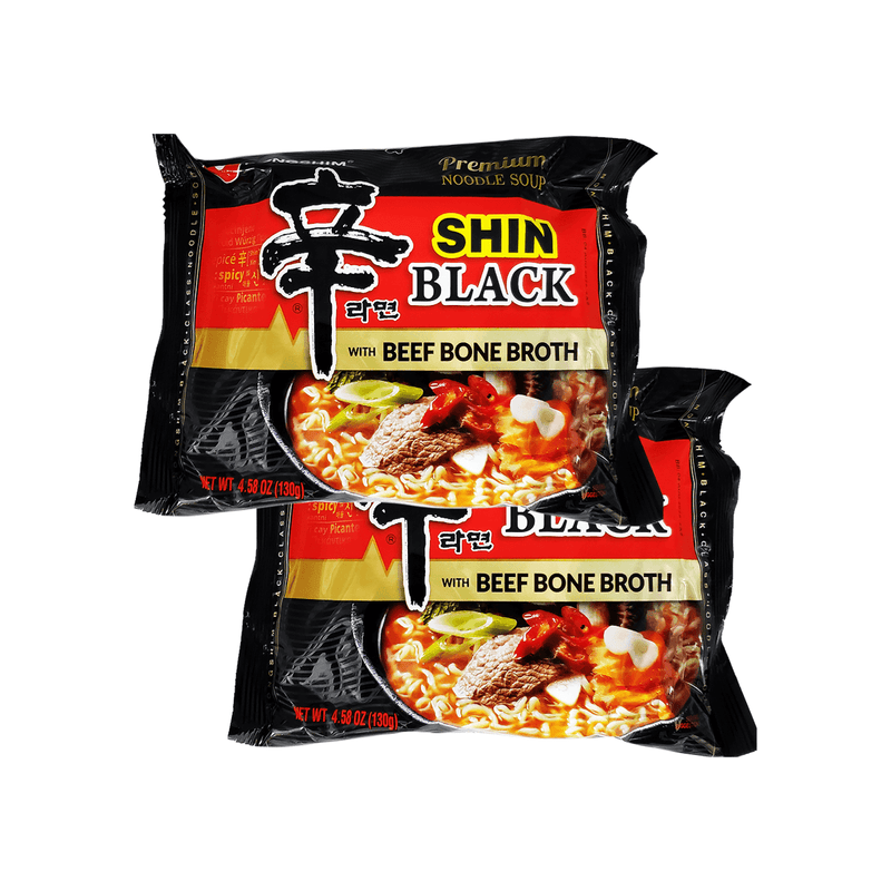 Nongshim Noodle Soup, Premium, Shin Ramyun Black