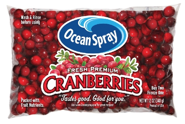Ocean Spray Fresh Premium Cranberries 12 Oz Bag