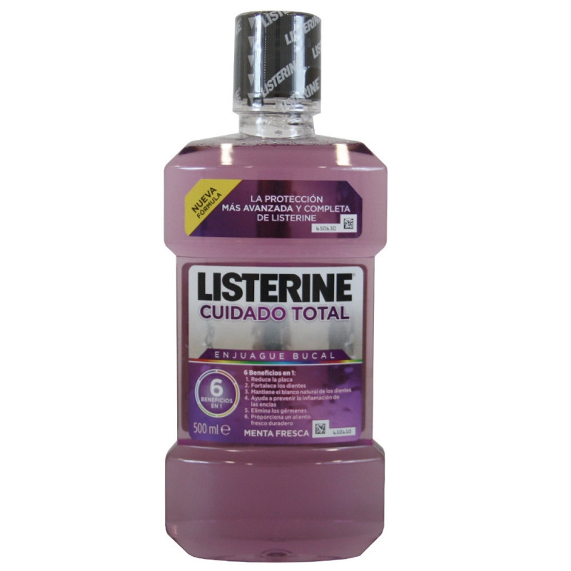 Listerine Total Care Anticavity Fluoride Mouthwash - Fresh Mint, 16.9 Fl Oz