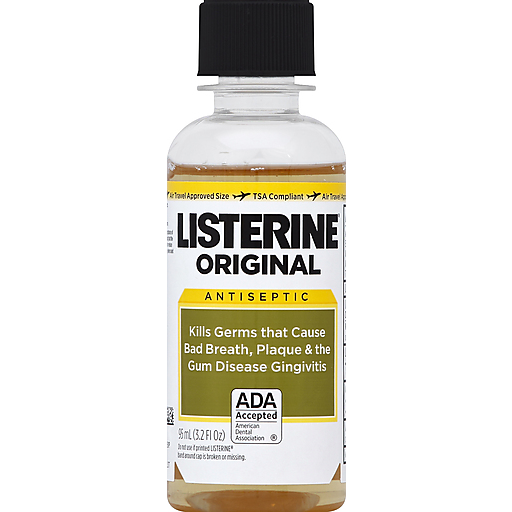 Listerine Travel Size Original Antiseptic Mouthwash