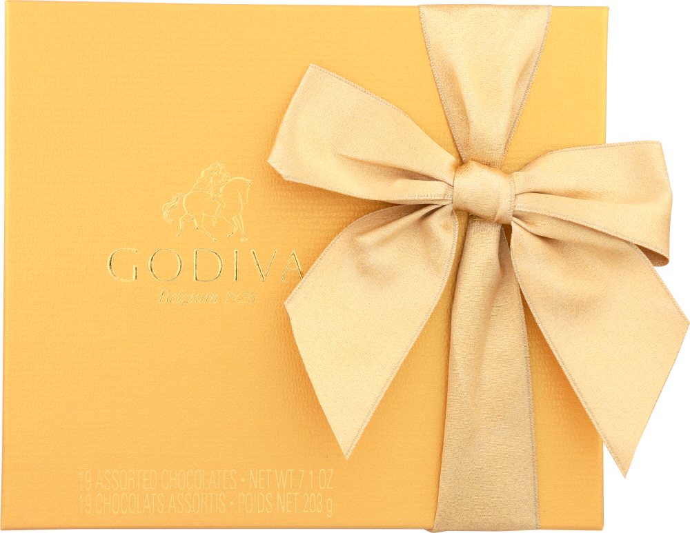 Godiva Chocolatier Classic Gold Ballotin Chocolate, Valentines Day Gift, Perfect Hostess Gift