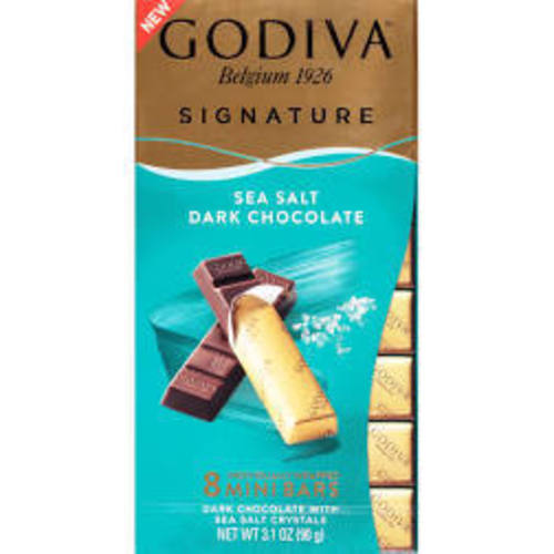 Godiva Sea Salt Dark Chocolate Mini Candy Bar