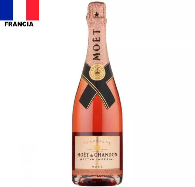 Moët & Chandon Moet N.I.R Nectar Imperial Rosé Dry Champagne 75cl