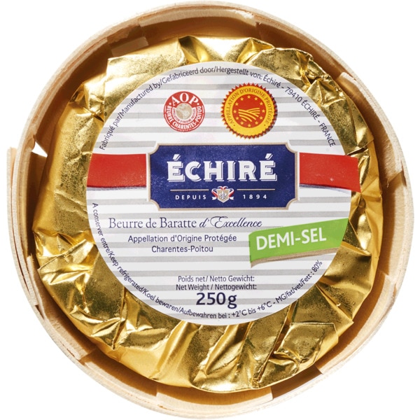 Échiré Manteiga Beurre De Baratte Unidade 250 G
