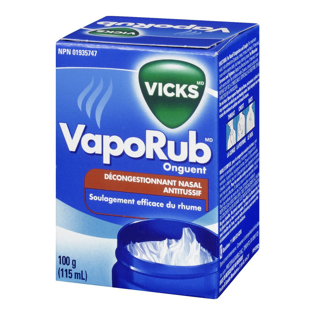 Vicks Vapo Rub Original Cough Suppressant Topical Analgesic Ointment 3.53 Oz, Best Used For Relief From Cold Symptoms, Aches, And Pains