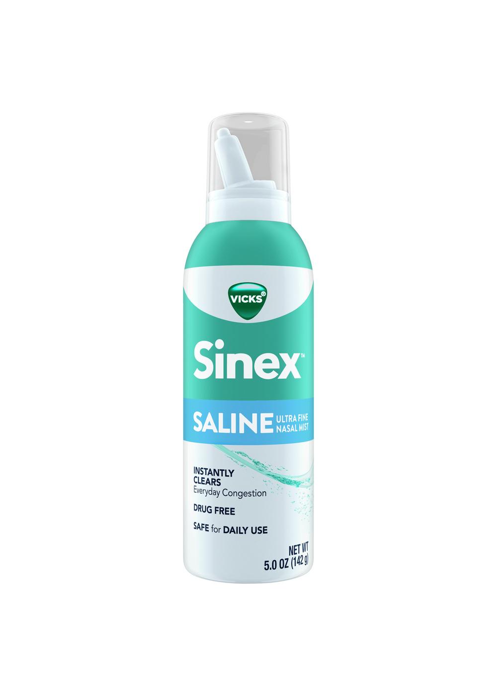 Vicks Sinex Saline Ultra Fine Nasal Mist - 5oz