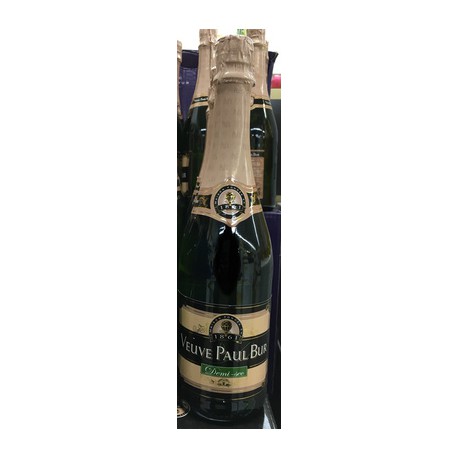 Veuve Paul Bur Mousseux 1/2 Sec 12%V Bouteille 75Cl