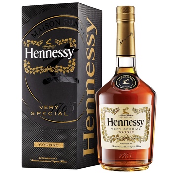 Hennessy V.S. Cognac 40% 0,7l Cardboard Packaging