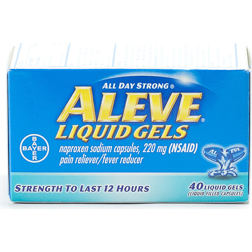 Aleve Capsules 220 Mg Pain Reliever/Fever Reducer