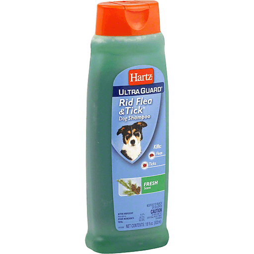 Hartz Ultra Guard Rid Flea & Tick Fresh Scent Dog Shampoo, 18 Oz