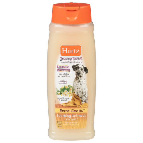 Hartz Dog Shampoo, Soothing Oatmeal, Buttermilk Scent 18 Fl Oz