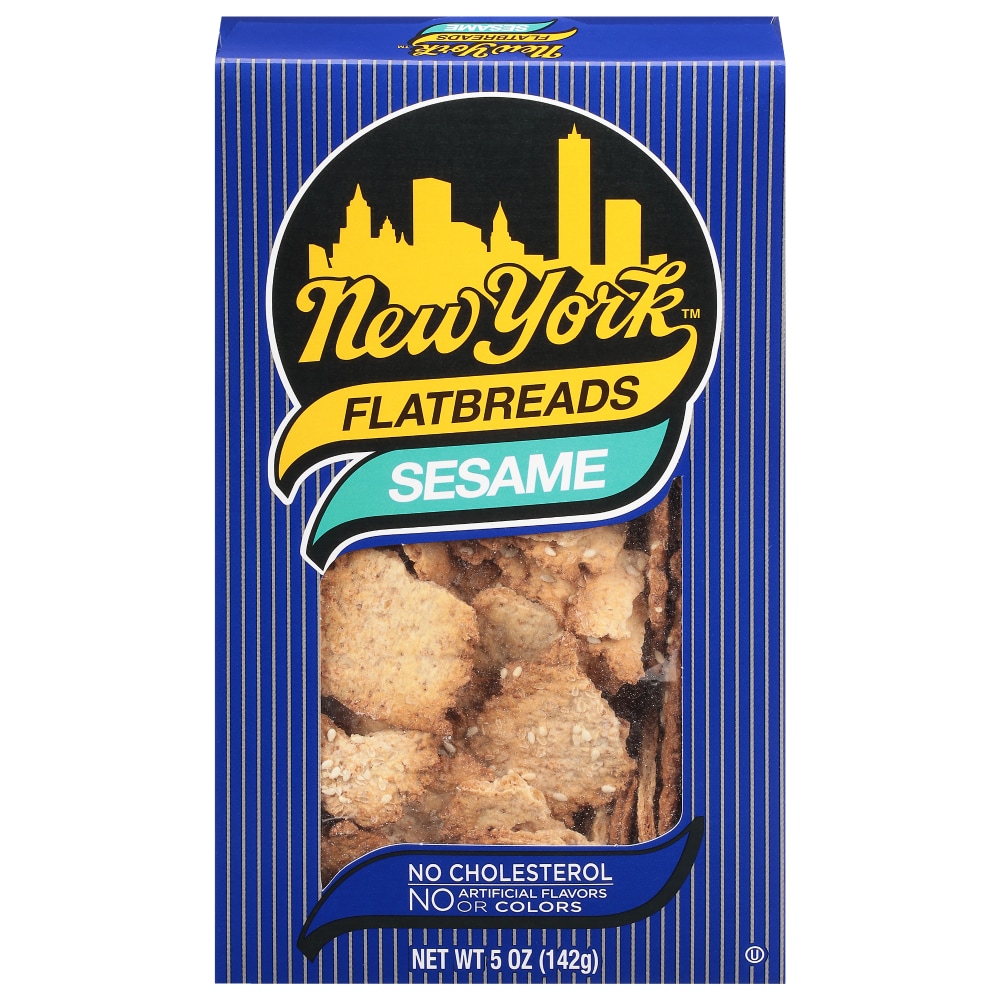 New York Flatbreads Sesame Flatbread 5 Oz