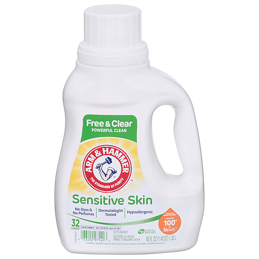 Arm & Hammer Detergent, Sensitive Skin 45 Fl Oz