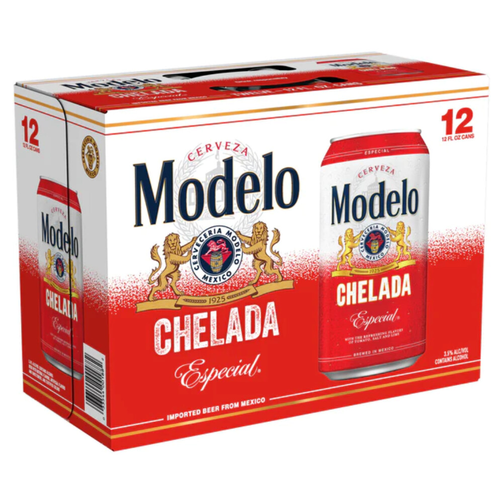 Modelo Especial Beer, Chelada 12 Pack Cans