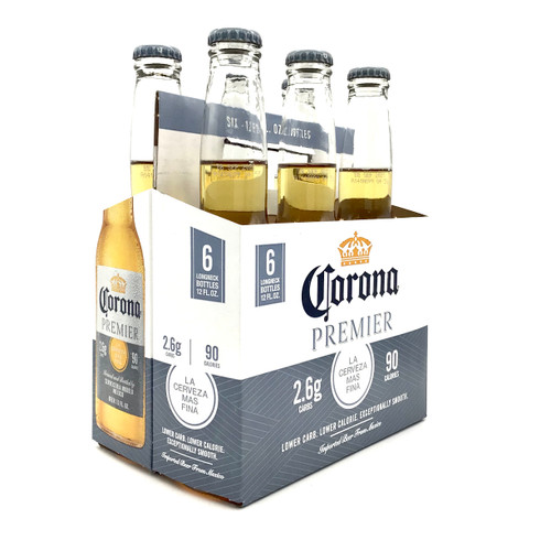 Corona Premier, 6 Pack Bottles, 12 Fl Oz