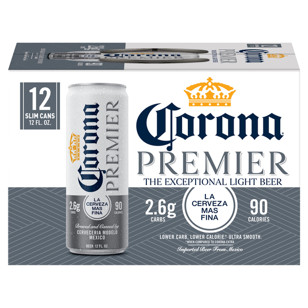 Corona Premier Mexican Lager Light Beer Cans