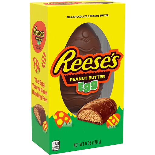 Reese's Peanut Butter Easter Egg, 6-Ounce Box