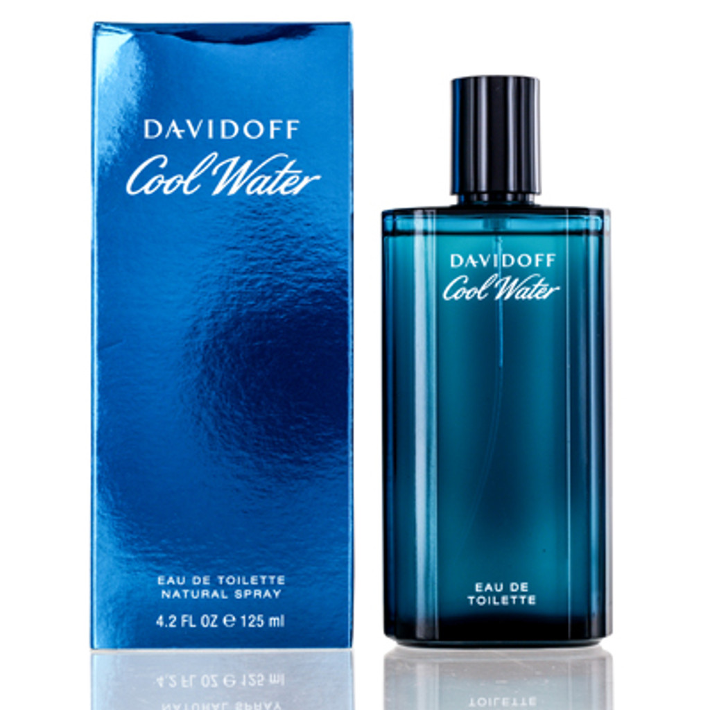 Davidoff Cool Water By 4.2 Oz Eau De Toilette Spray For Men