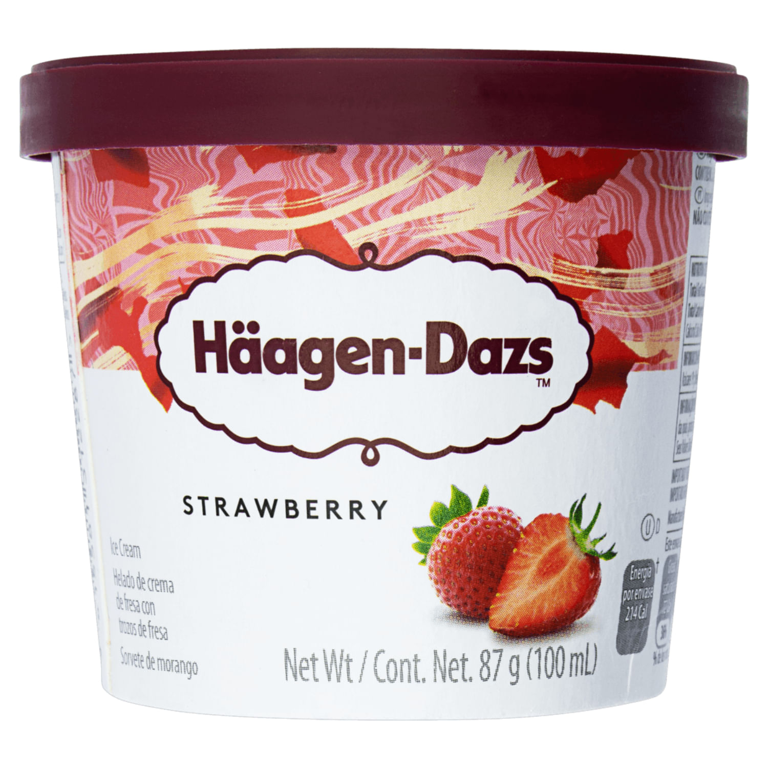 Haagen Dazs 100ml Ice Cream Strawberry