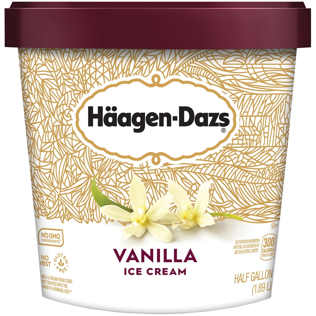 Häagen-Dazs H D Ice Cream 64