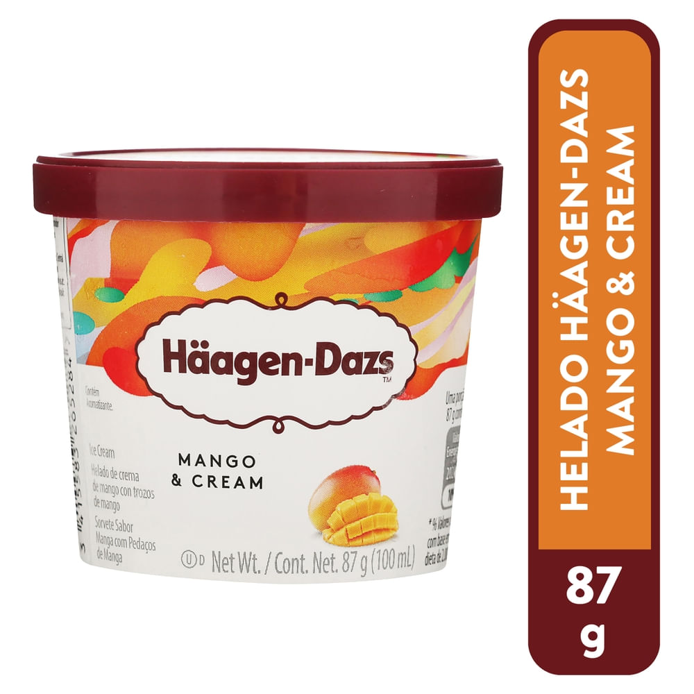 Haagen Dazs H.Daz Mango Ice Cream 100ml