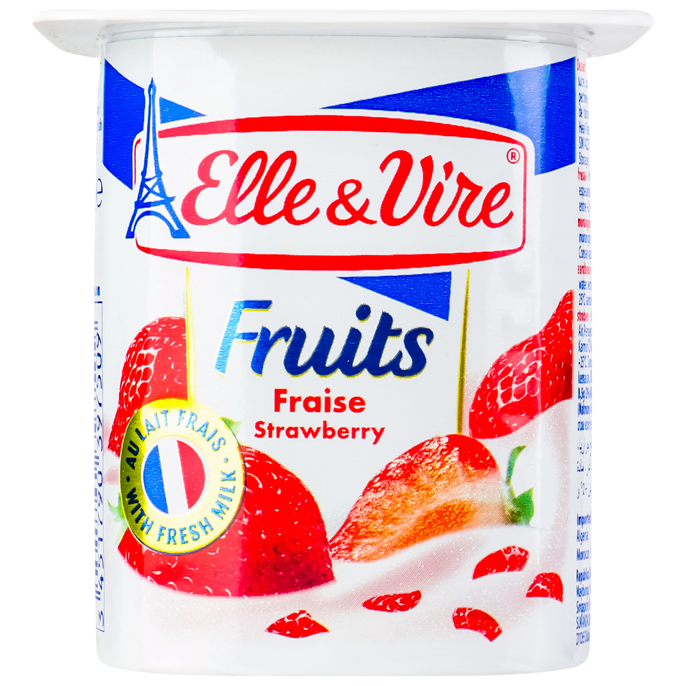 Elle & Vire Yogurt Fraise Strawberry 125g